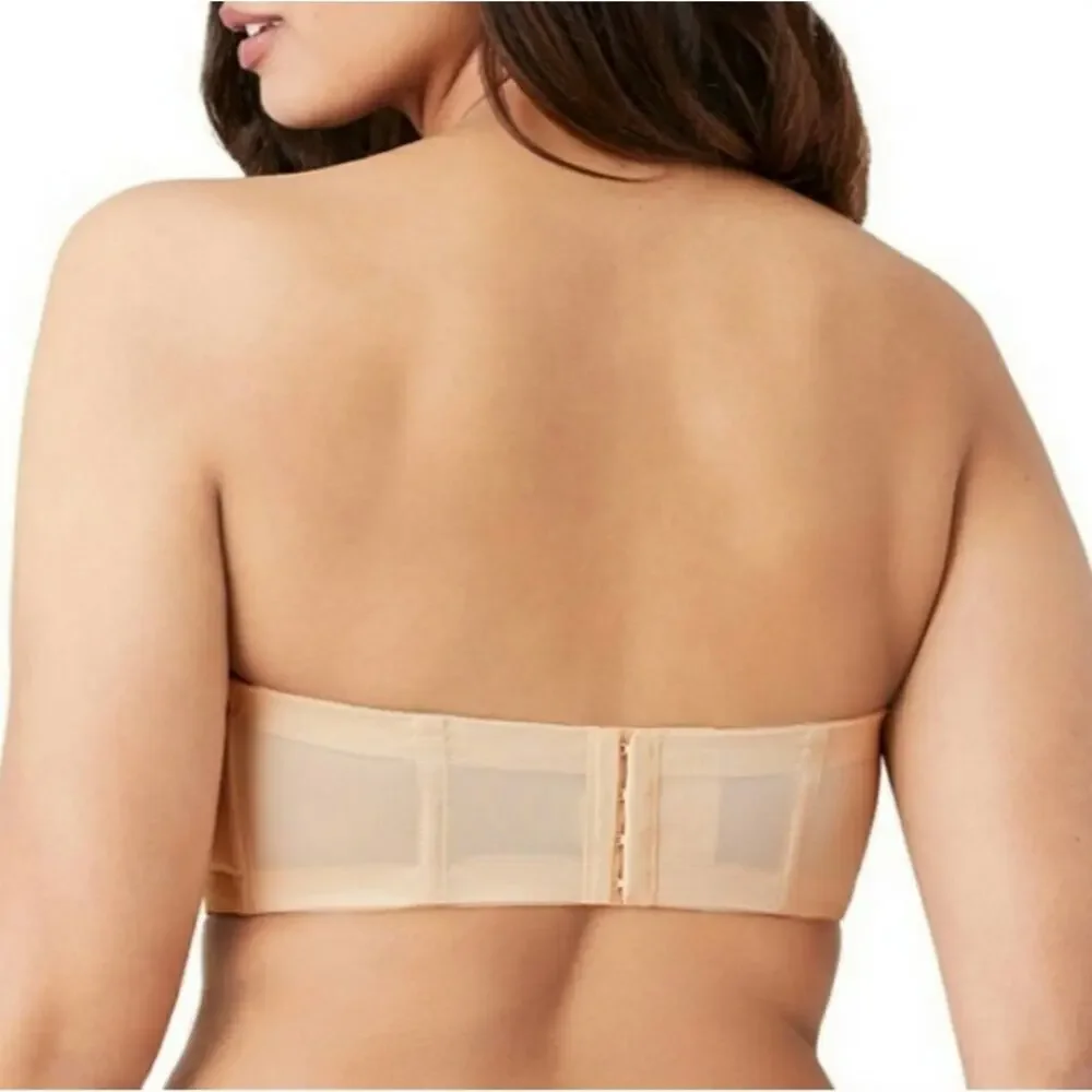 Wacoal Bra Strapless Convertible Red Carpet Sand Size 40C Underwire Full Figure - Picture 4 of 13